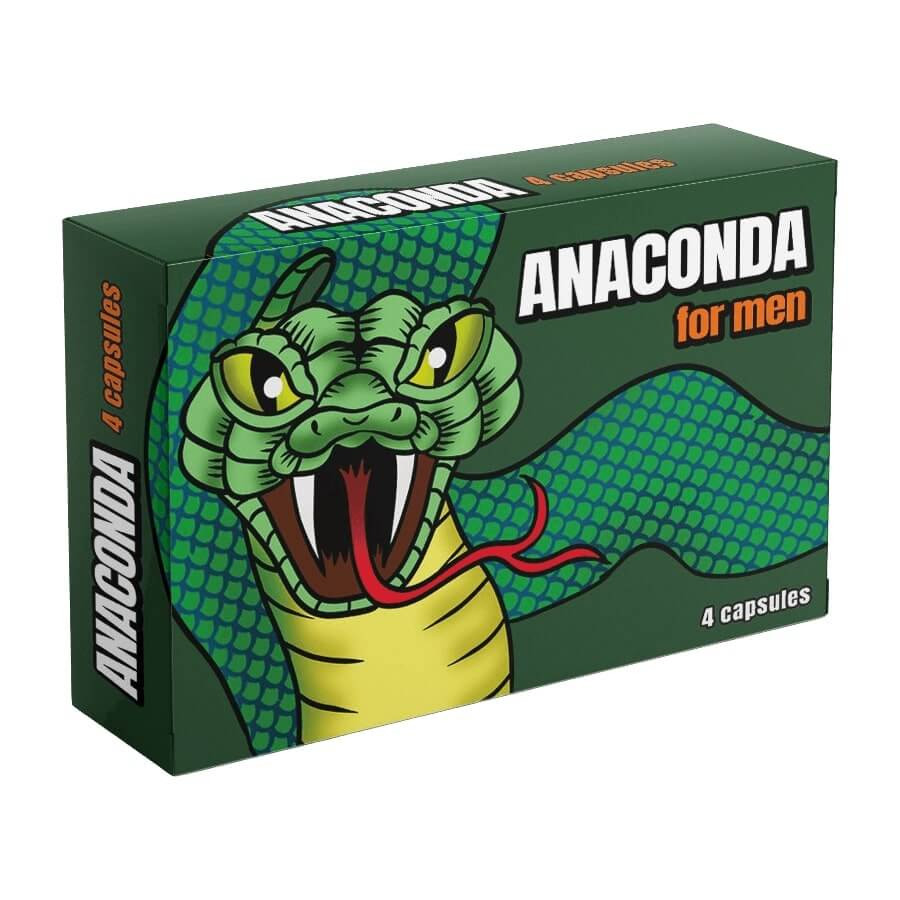 Anaconda - natural dietary supplement for men (4pcs)