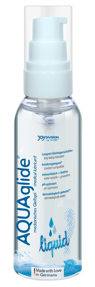 Aquaglide liquid - šetrný lubrikant na bázi vody s dlouho trvajícím účinkem (50ml)