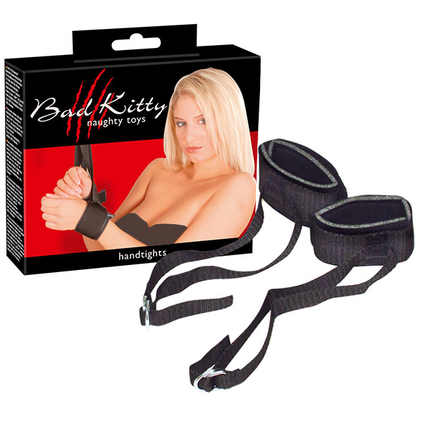 Bad Kitty Handtights BDSM textilní pouta