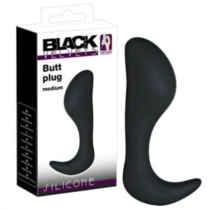 Black Velvet medium - silikonový anální hák