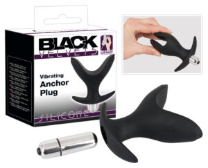 Black Velvets Vibrating Anchor Plug análny roztahovák