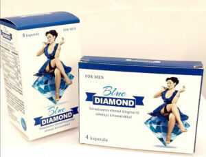 Blue Diamond For Men - přírodní výživový doplněk s rostlinnými výtažky (8ks)