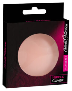 Cottelli Nipple Cover - náplast na bradavky ve tvaru kroužku (tělová barva) - 2ks