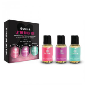 DONA Scented - sada masážních olejů (3 x 30ml)