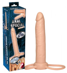 Dildo anál speciál - tělová barva