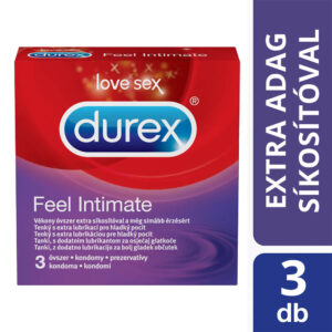 Durex Feel Intimate - tenkostěnné kondomy (3 ks)