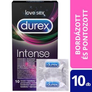 Durex Intense - vroubkované a tečkované kondomy (10ks)