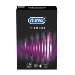 Durex Intense - vroubkované a tečkované kondomy (16 ks)