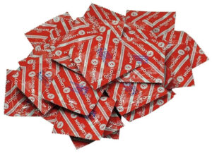 Durex London kondomy - jahodová příchuť (100 ks)