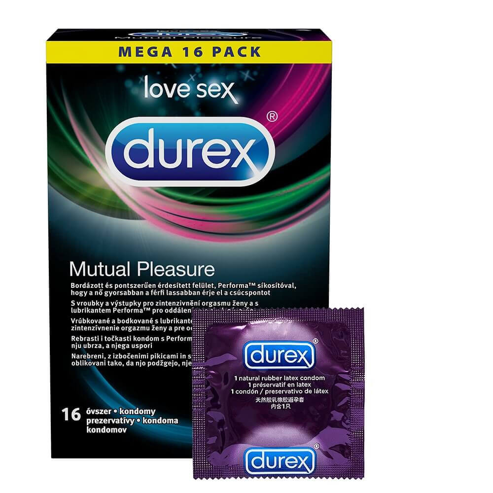 Durex Mutual Pleasure - kondomy (16 ks)