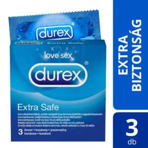 Durex extra safe - bezpečné kondomy (3 ks)