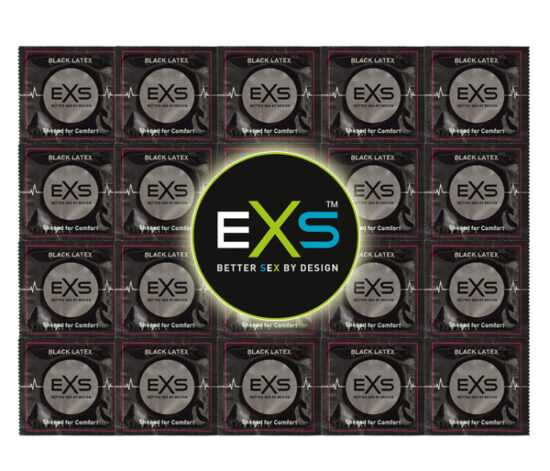 EXS Black Latex 3 ks