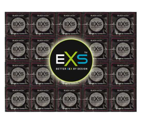 EXS Black Latex 3 ks