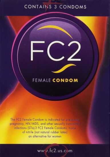 FC2 Female Condom - ženské kondomy (3ks)
