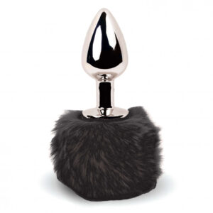 FEELZTOYS - BUNNY TAILS BUTT PLUG BLACK