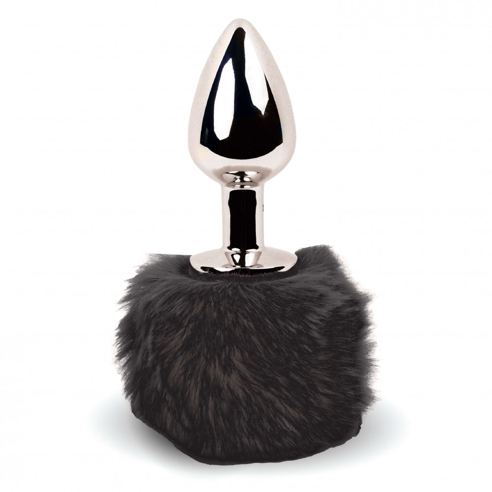 FEELZTOYS - BUNNY TAILS BUTT PLUG BLACK