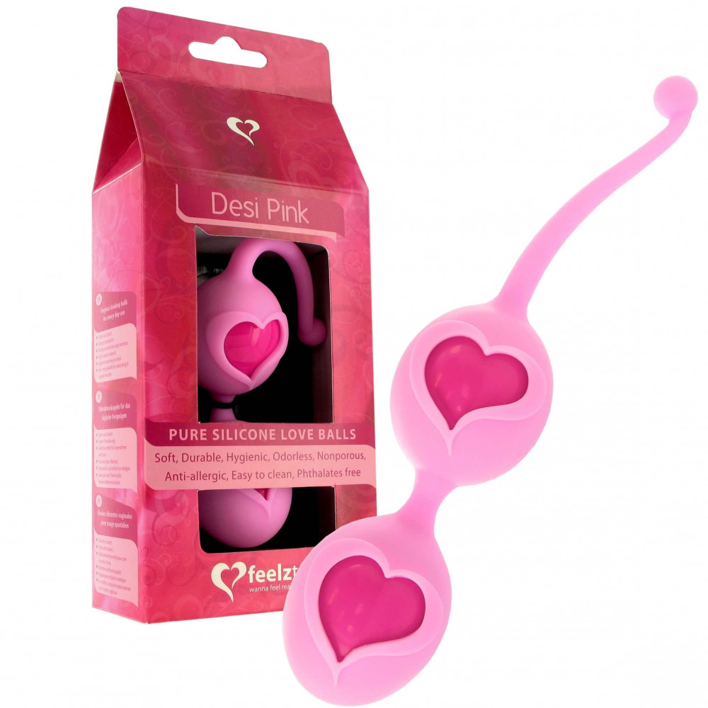 FEELZTOYS - DESI LOVE BALLS PINK