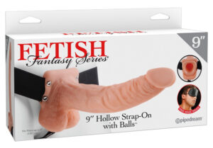 Fetish Strap-on 9 - připínací dildo (tělová barva)