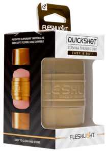 Fleshlight Quickshot Stamina Training Unit Lady - mini vagina and butt (pink)