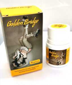 Golden Bridge For Men - přírodní výživový doplněk s rostlinnými výtažky (8ks)