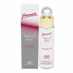 HOT Natural - tělový sprej pro ženy s obsahem feromonu (45ml)