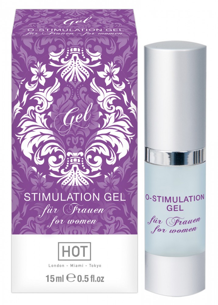 HOT O-Stimulation gel - stimulační intimní gel pro ženy (15ml)