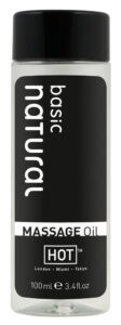 HOT masážní olej - lehký přírodní (100 ml)