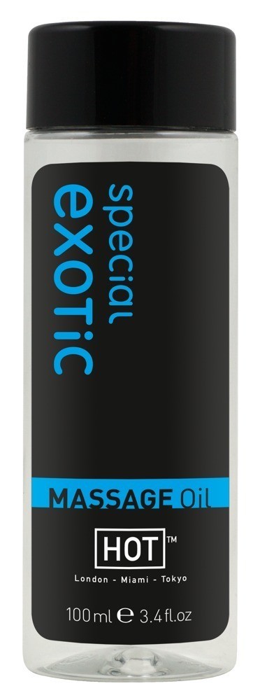 HOT masážní olej - speciální exotický (100 ml)