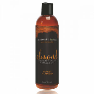 Intimate Earth Almond - organický masážní olej - med-mandle (240ml)