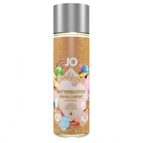 JO Candy Shop Butterscotch - lubrikant na bázi vody (60ml) - karamel