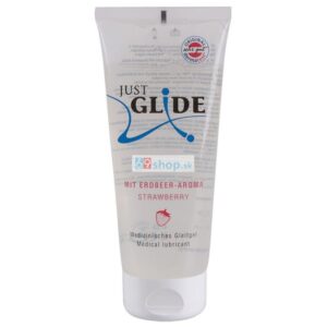 Just Glide jahodový lubrikant (200ml)
