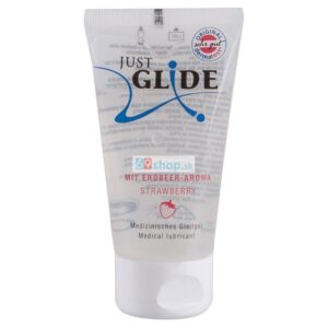 Just Glide jahodový lubrikant (50ml)
