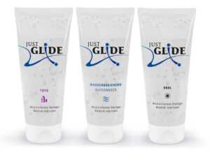 Just Glide súprava lubrikantov (3 x 200 ml)