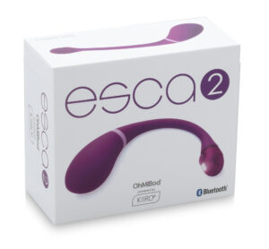Kiiro OhMiBod Esca 2 - nabíjecí smart vibrační vajíčko (fialové)
