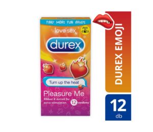 Kvalitní kondomy Durex PleasureMe se stimulujícím povrchem masíruje stěny vagíny