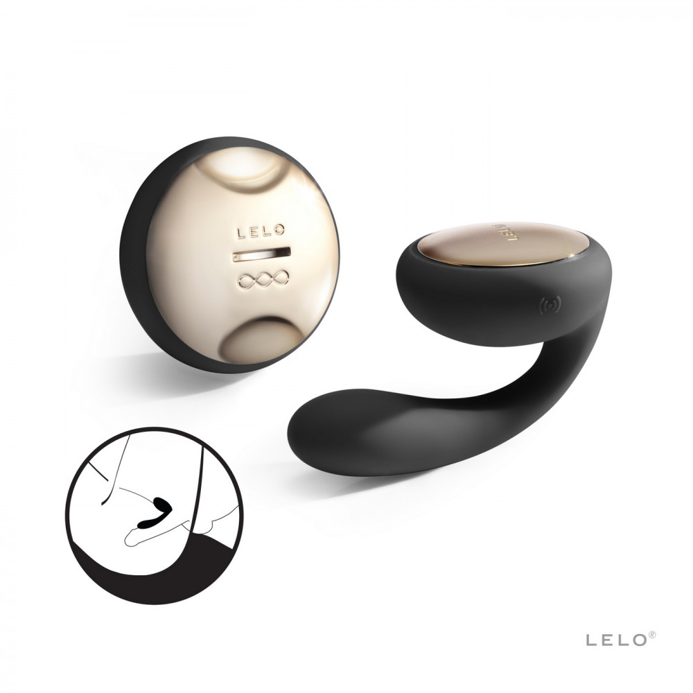 LELO Ida – rotačný párový vibrátor (čierny)