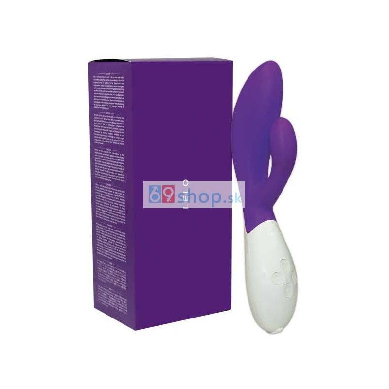 LELO Ina 2 - duo vibrátor (fialový)