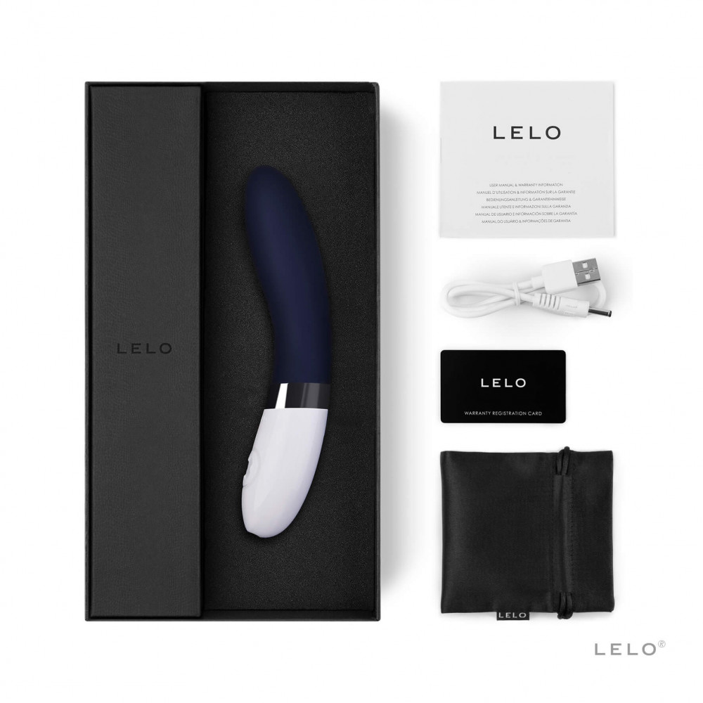 LELO Liv 2 - silikonový vibrátor (modrý)