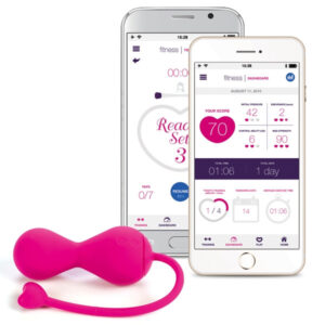 LOVELIFE BY OHMIBOD - KRUSH - dvojice inteligentních venušiných kuliček (růžová)