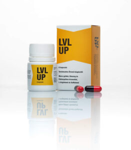 LVL UP - přírodní výživový doplněk pro muže (8ks)