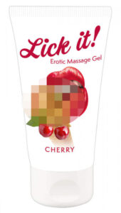 Lick it! - 2in1 edible lubricant - cherry (50ml)