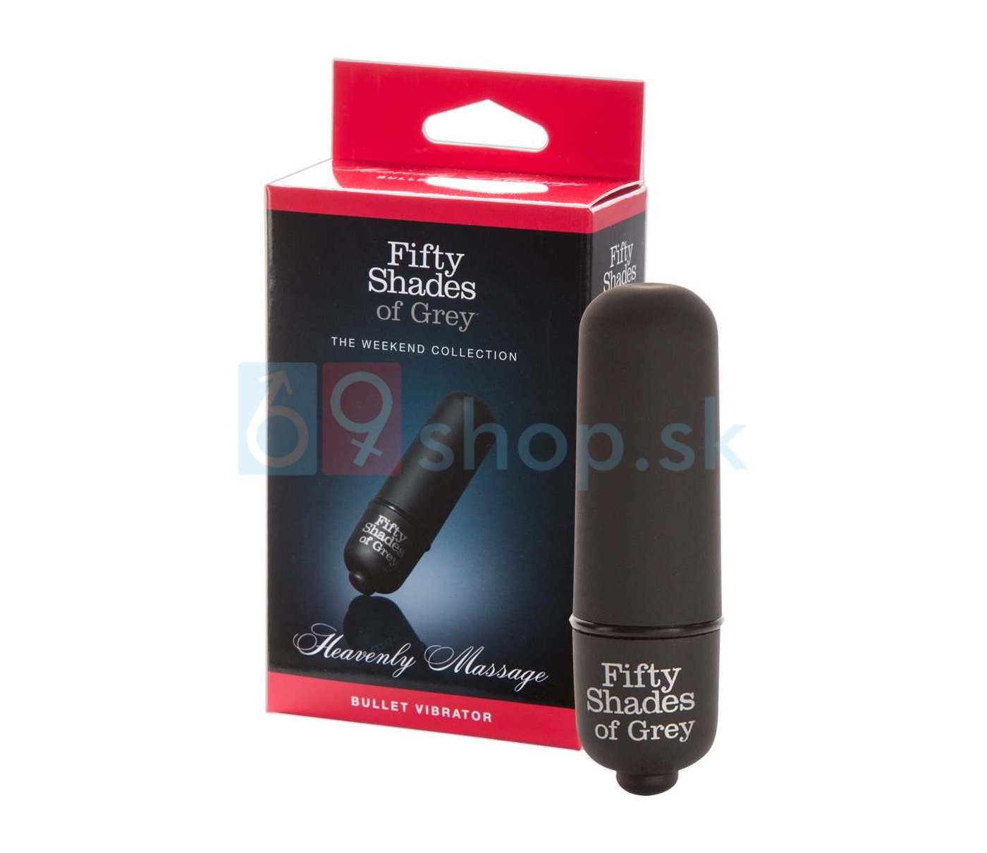 Luxusný Mini vibrátor nebeská masáž z kolekcie  Päťdesiat odtieňov sivej