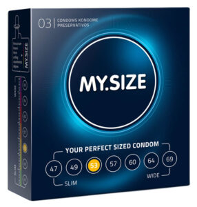MY SIZE kondomy - 53 mm (3 ks)
