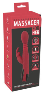 Massager for her - nabíjecí vibrátor na bod G s rotací