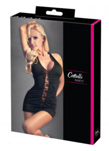 Mini dress black L