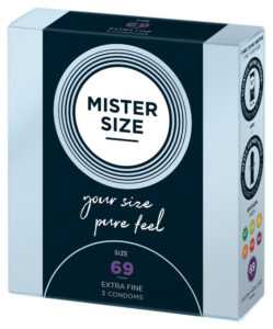 Mister Size Thin Condom - 69mm (3pcs)