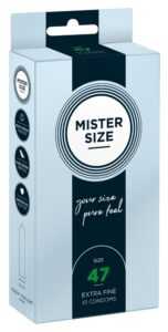 Mister Size thin 47mm 10ks