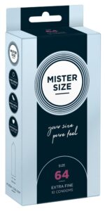 Mister Size thin 64mm 10ks
