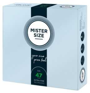 Mister Size thin condom - 47mm (36pcs)