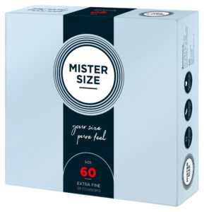 Mister Size thin condom - 60mm (36pcs)